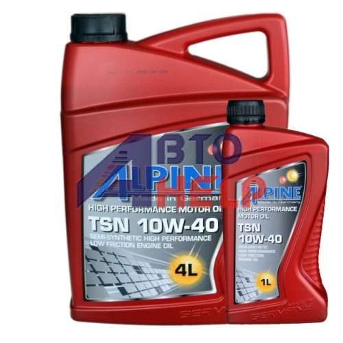 Масло моторное Alpine TSN 10W-40 (4л+1л)