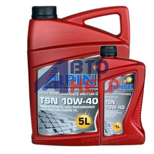 Масло моторное Alpine  TSN 10W-40 (5л+1л)
