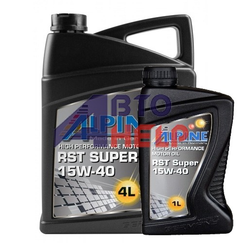 Масло моторное Alpine RST Super 15W-40 (4л+1л)