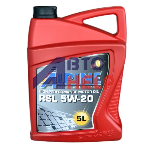 Масло моторное Alpine 5W-20 RSL (5л)