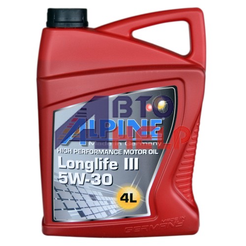 Масло моторное Alpine Longlife III C3 5W-30 (4л)