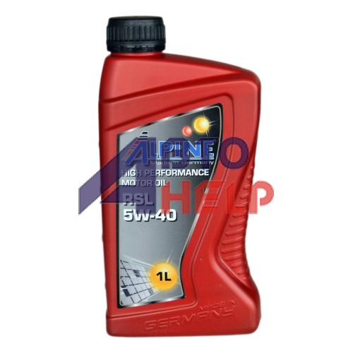 Масло моторное Alpine RSL 5W-40 (1л)