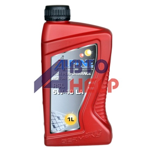 Масло моторное Alpine RSL LA 5W-40 (1л)