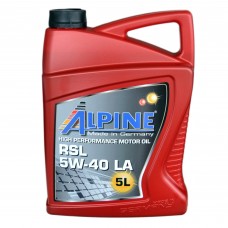 Масло моторное Alpine RSL LA 5W-40 (5л)