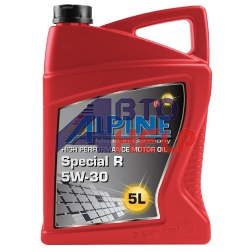 Масло моторное синтетическое ALPINE Special R 5W-30 (5л)