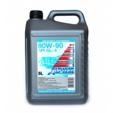 Масло трансмиссионное полусинтетическое ALPINE Gear Oil TS GL-4 80W-90 (5л)