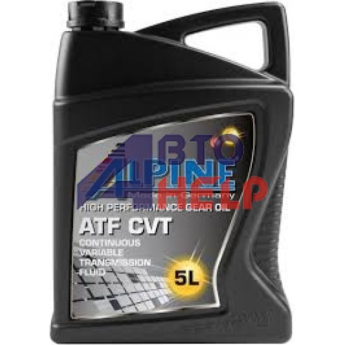 Масло гидравлическое трансмиссионное ALPINE ATF CVT (5л)