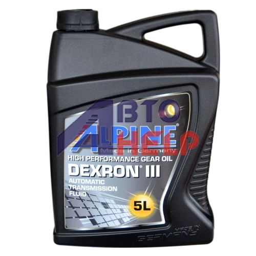 Масло трансмиссионное Alpine ATF Dexron III (5л)
