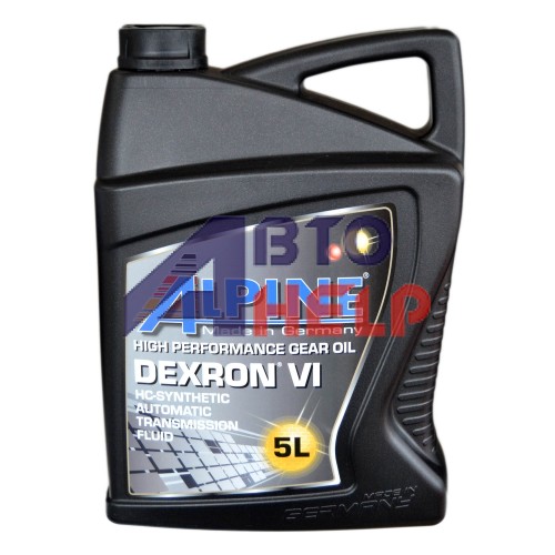 Масло трансмиссионное Alpine ATF Dexron VI (5л)