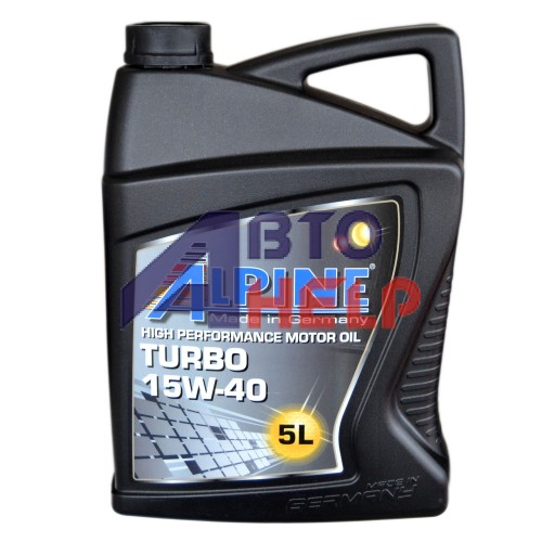 Масло моторное Alpine Turbo 15W-40 (5л)