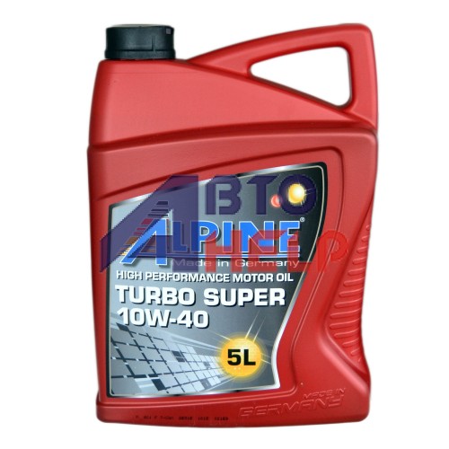 Масло моторное Alpine Turbo Super 10W-40 (5л)