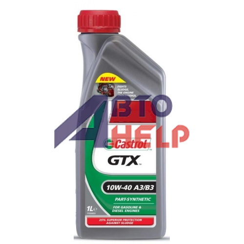 Масло моторное Castrol GTX A3/B4 10W-40 (1л)