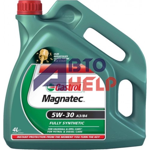 Масло моторное Castrol Magnatec 5W-30 A3/B4 (4л)