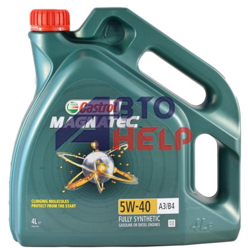 Масло моторное Castrol Magnatec 5W-40 A3/B4 (4л)