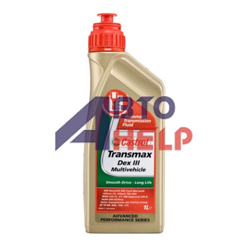 Масло трансмиссионное Castrol Transmax Dex III Multivehicle (1л)