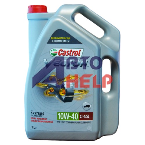 Масло моторное Castrol  VECTON 10W-40 (7л)