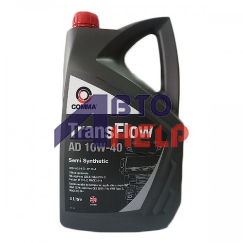 Масло моторное Comma TRANSFLOW AD 10W-40 (5л)