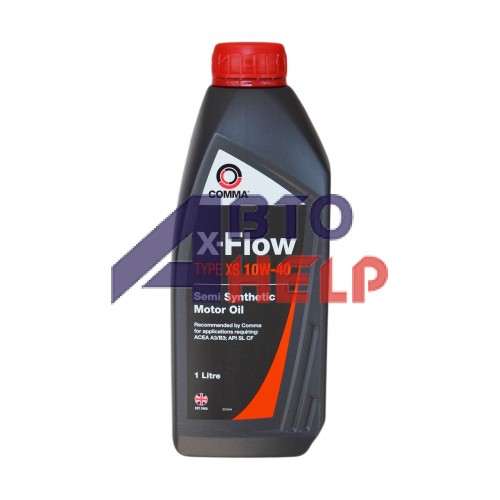 Масло моторное Comma X-FLOW XS SEMISYNT 10W-40 (1л)