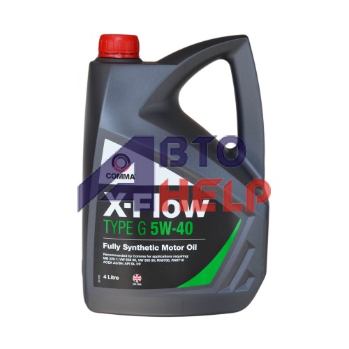 Масло моторное Comma X-FLOW G  SYNT 5W-40 (4л)