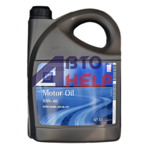 Масло моторное GM  Semi Synthetic 10W-40 (5л)