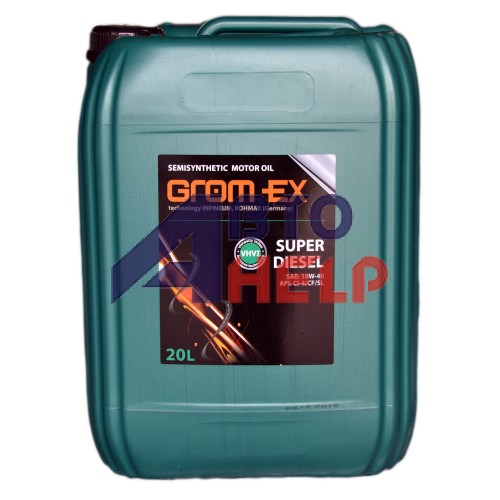 Масло моторное GROM-EX Super Diesel 10W-40 (20л)