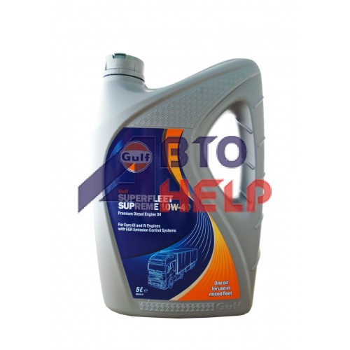 Масло моторное GULF SUPERFLEET SUPREME 10W-40 (5л)