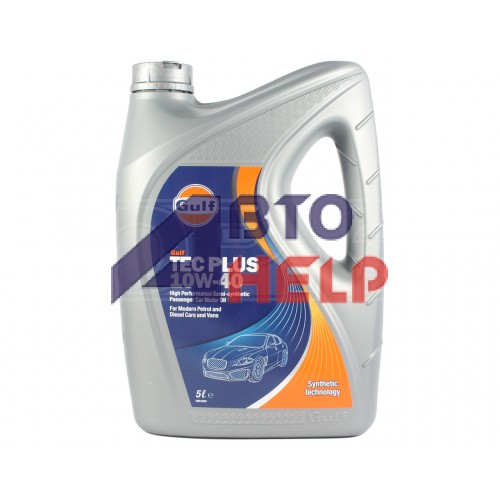 Масло моторное GULF TEC PLUS 10W-40 (5л)