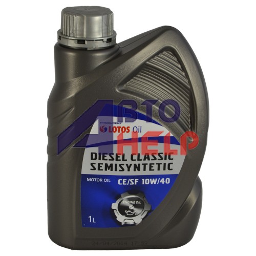 Масло моторное Lotos DIESEL CLASSIC SEMISYNTETIC 10W-40 (1л)
