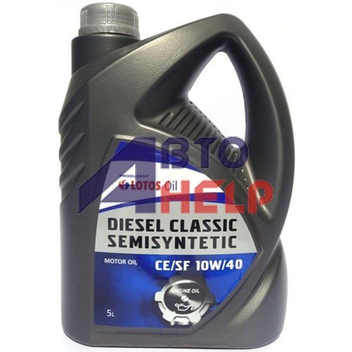 Масло моторное Lotos DIESEL CLASSIC SEMISYNTETIC 10W-40 (5л)