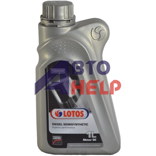 Масло моторное Lotos DIESEL SEMISYNTETIC  CF 10W-40 (1л)