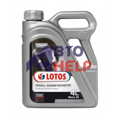 Масло моторное Lotos DIESEL SEMISYNTETIC  CF 10W-40 (4л)