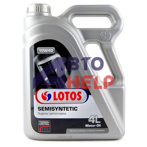 Масло моторное Lotos SEMISYNTETIC  10W-40 (4л)