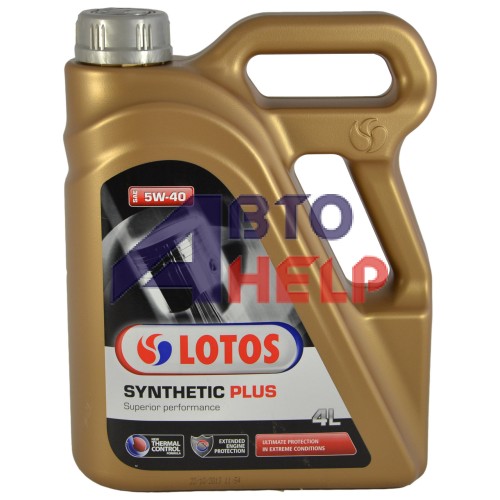 Масло моторное Lotos SYNTETIC PLUS  5W-40 (4л)