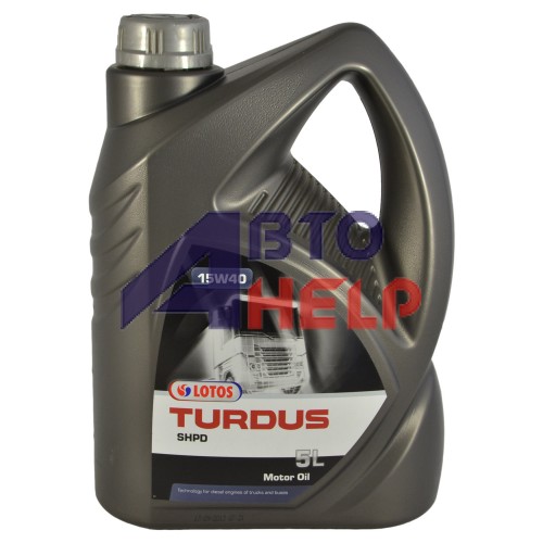 Масло моторное LOTOS TURDUS SHPD  15W-40 (5л)
