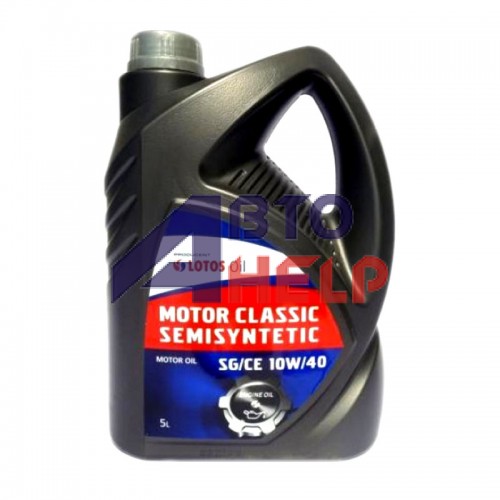 Масло моторное Lotos MOTOR CLASSIC  SEMISYNTETIC 10W-40 (5л)