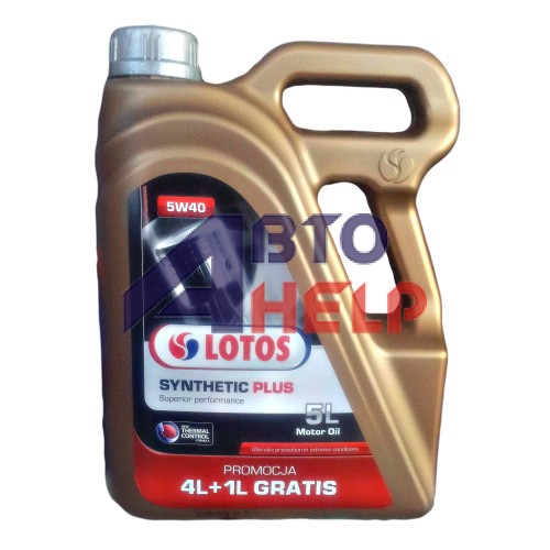 Масло моторное Lotos SYNTETIC PLUS  5W-40 (5л)