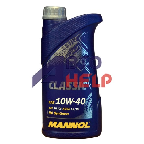 Масло моторное MANNOL CLASSIC SL/CF 10w-40 (1л)