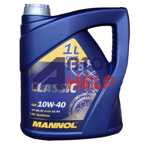 Масло моторное MANNOL CLASSIC SL/CF 10w-40  (5л)