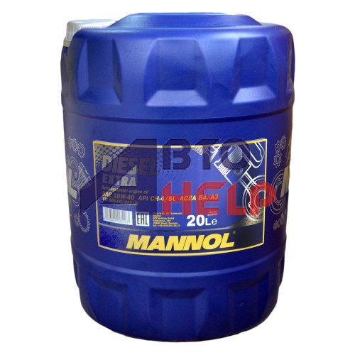 Масло моторное MANNOL Diesel EXTRA 10w-40 (20л)