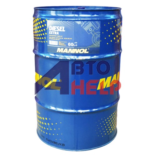 Масло моторное MANNOL Diesel EXTRA 10w-40 (60л)