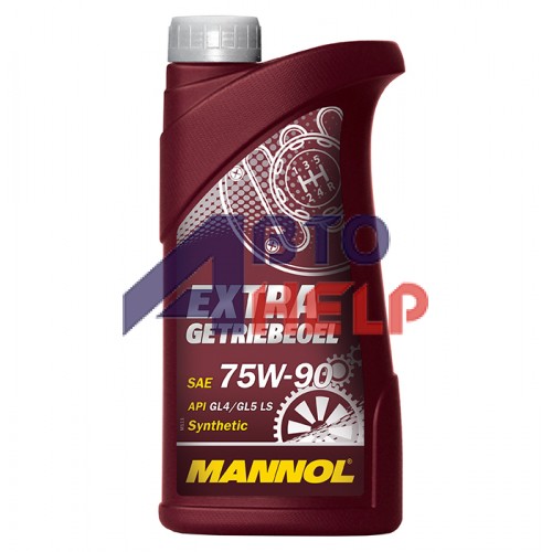 Масло трансмиссионное MANNOL EXTRA GETRIEBEOEL GL5 75W-90 (1л)