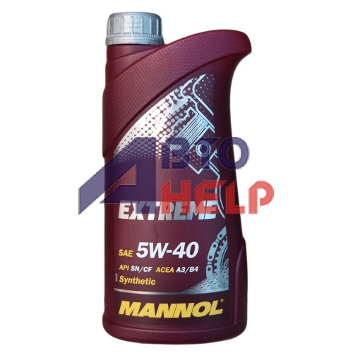 Масло моторное MANNOL Extreme SL/CF 5w-40 (1л)