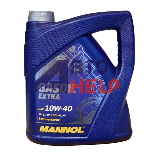 Масло моторное MANNOL Gasoil EXTRA SL/CF 10w-40 (4л)