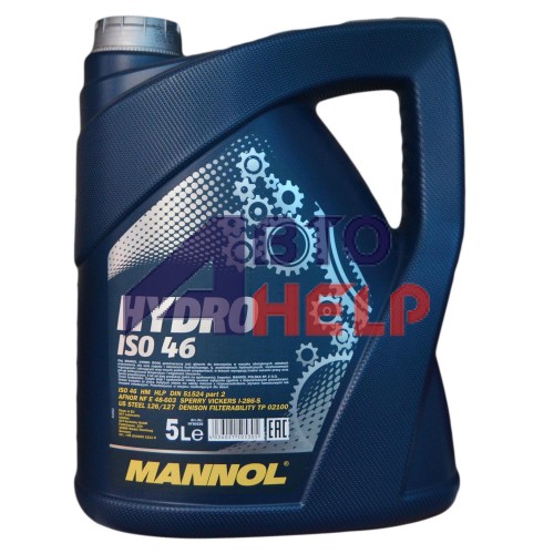 Масло гидравлическое ANNOL ISO 46 HM Din51524 (5л)