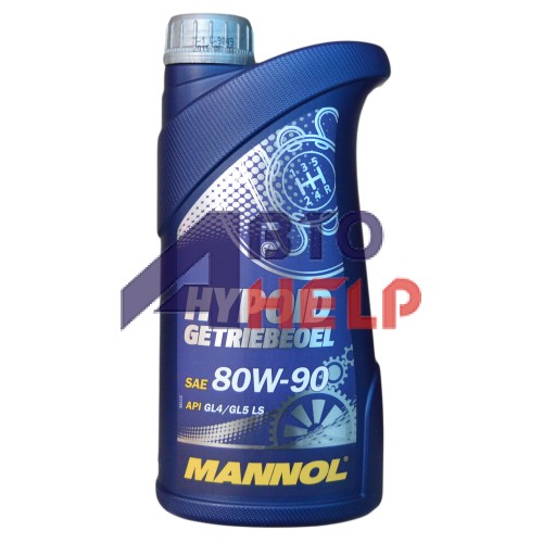 Масло трансмиссионное MANNOL HIPOID GL5 80W-90 (1л)