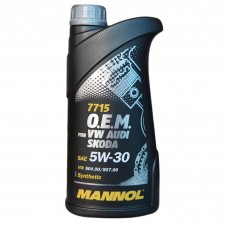 Масло моторное MANNOL O.E.M. for VW AUDI SKODA 5W-30 (1л)