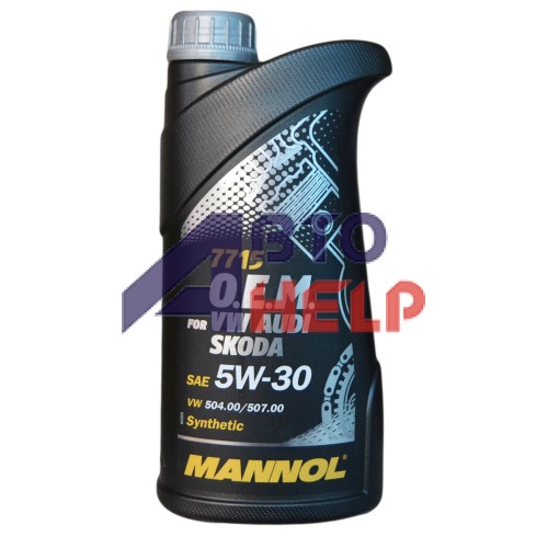 Масло моторное MANNOL O.E.M. for VW AUDI SKODA 5W-30 (1л)