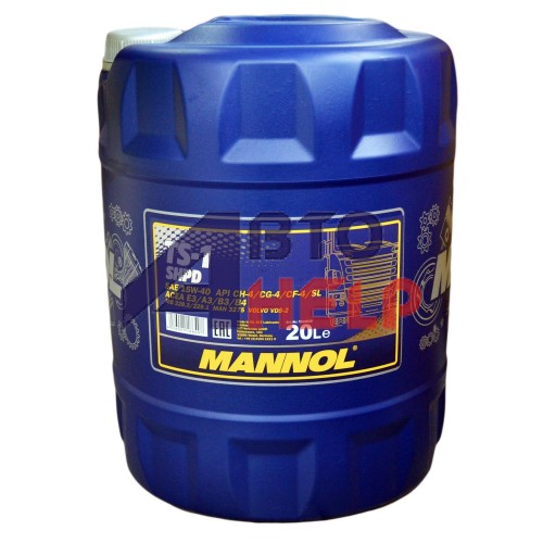 Масло моторное MANNOL TRUCK SPECIAL 15w-40 (20л)