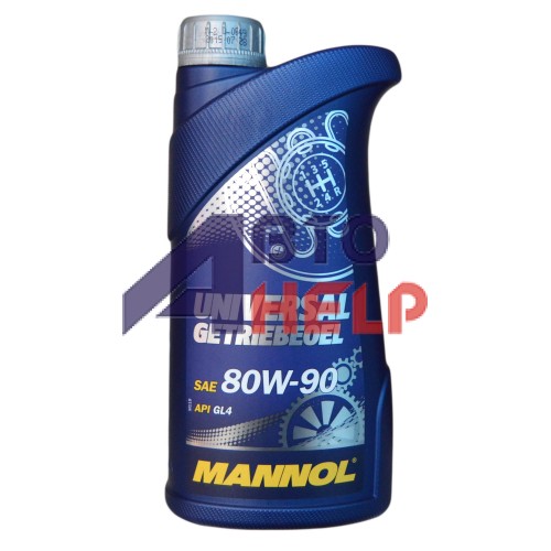 Масло трансмиссионное MANNOL UNIVERSAL GL-4 80W-90 (1л)