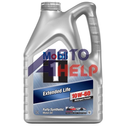 Масло моторное Mobil 1 EXTENDED LIFE 10W-60 (4л)
